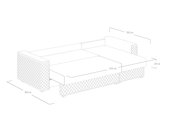 Диван Denver угловой